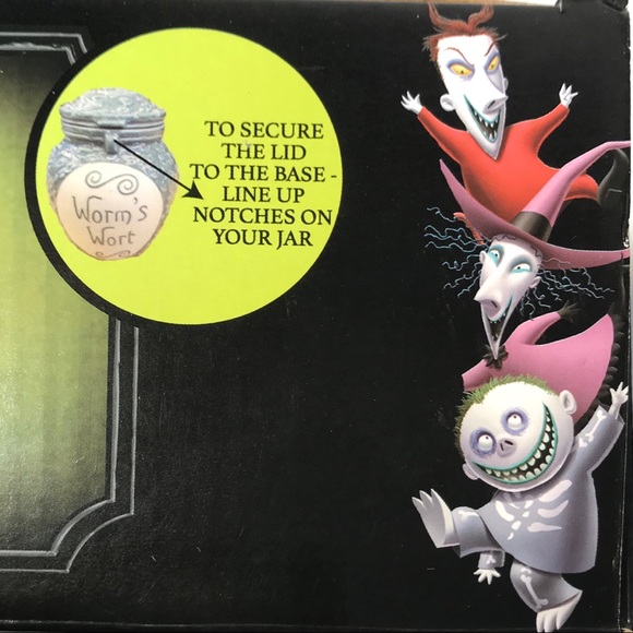 Trinket Jar Set The Nightmare Before Christmas - Picture 7 of 8